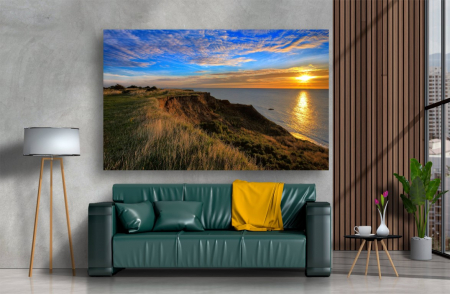 Tablouri Canvas cu peisaje - Tablou Canvas - Rasaritul la mare