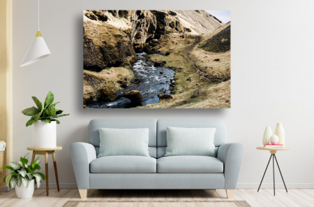 Tablouri Canvas cu peisaje - Tablou Canvas - Raul din creierul muntilor