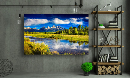 Tablouri Canvas cu peisaje - Tablou Canvas - Reflexie in apa