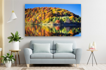 Tablouri Canvas cu peisaje - Tablou Canvas - Reflexii in lac