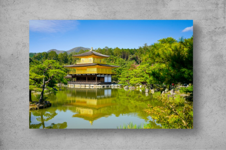 Tablou Canvas - Templul din Kyoto [1]