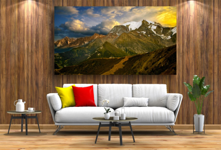 Tablouri Canvas cu peisaje - Tablou Canvas - Zapada pe creste