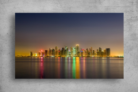 Tablou Canvas - Zgarie-norii din Doha [1]