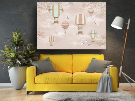 Tablouri Canvas - Copii - Baloane cu aer cald abstract [1]