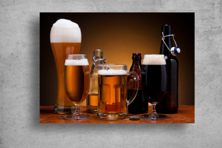 Tablouri Canvas Drinks - Tablouri Canvas Drinks - Bere blonda si bruna