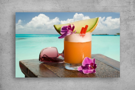 Tablouri Canvas Drinks - Tablouri Canvas Drinks - Cocktail la plaja
