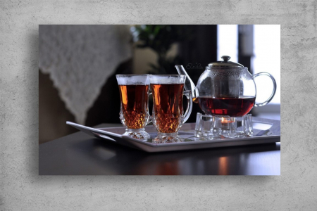 Tablouri Canvas Drinks - Tablouri Canvas Drinks - Tava cu ceai