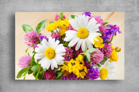 Tablouri Canvas Flori - Tablouri Canvas Flori - Buchet colorat