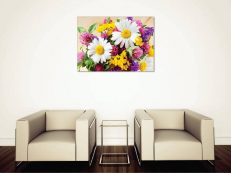 Tablouri Canvas Flori - Buchet colorat [1]
