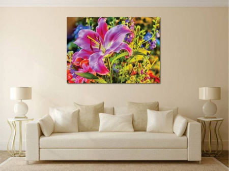 Tablouri Canvas Flori - Crinul colorat [1]
