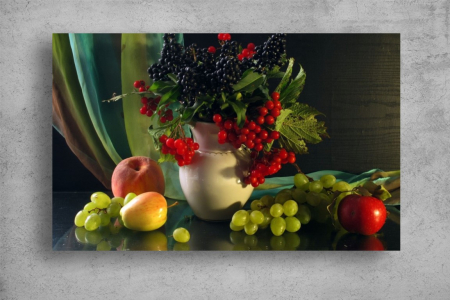 Tablouri Canvas Flori - Tablouri Canvas Flori - Vaza cu fructe