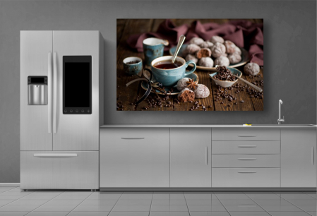 Tablouri Canvas Food - Ceai si turta dulce [1]