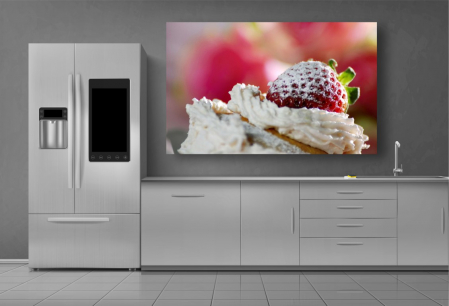 Tablouri Canvas Food - Inghetata cu capsuni [1]