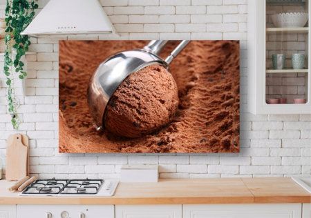 Tablouri Canvas Food - Inghetata de ciocolata [1]