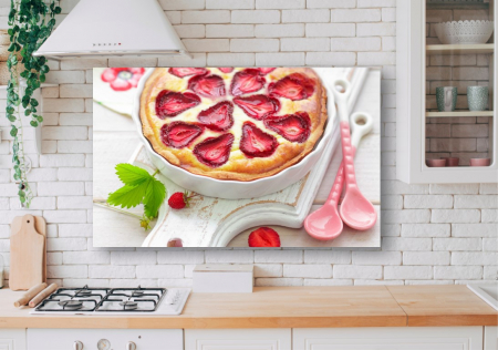 Tablouri Canvas Food - Tarta cu capsuni [1]