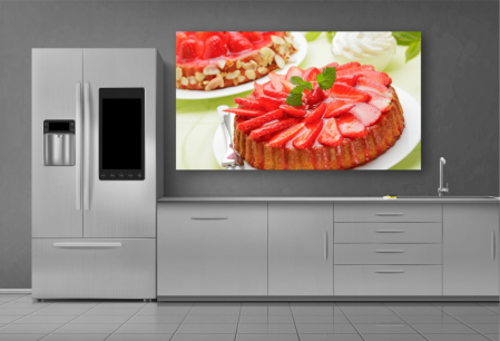 Tablouri Canvas Food - Tort cu capsuni [1]