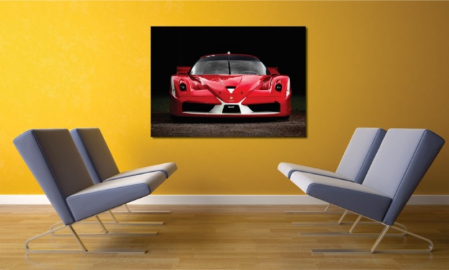 Tablouri Canvas Masini - Furia rosie [1]