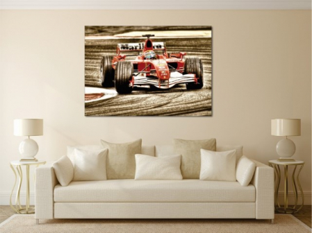 Tablouri Canvas Masini - Furia rosie F1 [1]
