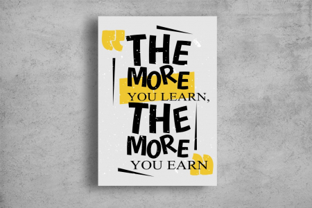 Tablouri Canvas Motivationale - Tablouri Canvas Motivationale - Dobandesti invatand