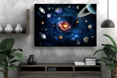 Tablouri Canvas - Univers - Planetele si cerul [1]