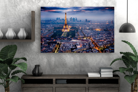 Tablouri Canvas Urbane - Parisul din noapte [1]