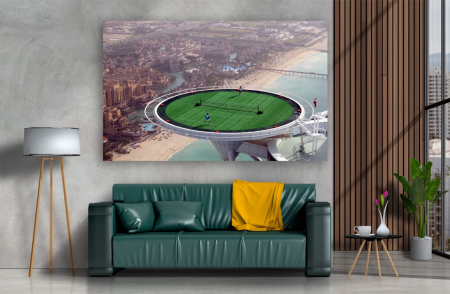 Tablouri Canvas Urbane - Tenis la inaltime [1]