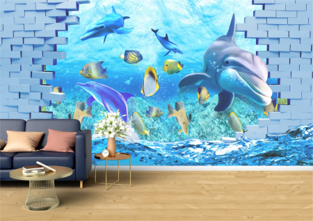 Animale - Tapet Premium Canvas - 3d imparatia apelor