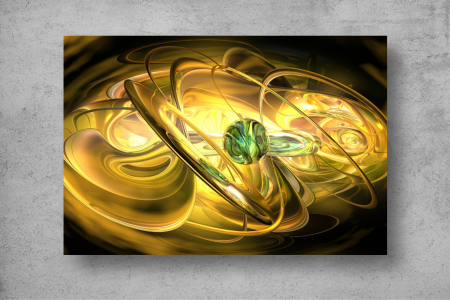 Tapet Premium Canvas - Abstract sfera colorata [1]