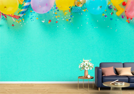 Abstract - Abstract 3D - Tapet Premium Canvas - Baloane aniversare