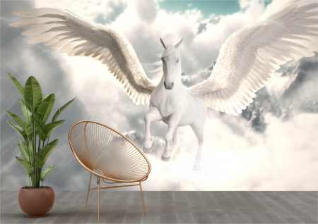 Animale - Tapet Premium Canvas - Calul inaripat