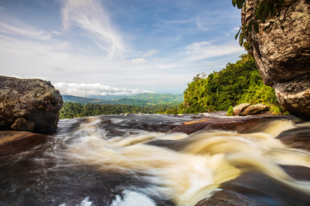 Tapet Premium Canvas - Cascada din Thailanda [1]