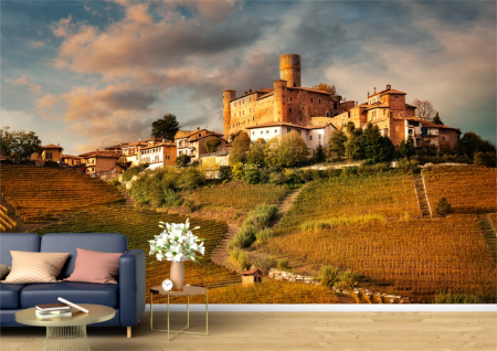 Urbane - Tapet Premium Canvas - Castelul Falleto Italia