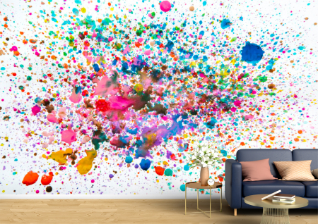 Abstract - Abstract 3D - Tapet Premium Canvas - Culori pe panza abstract