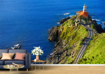 Peisaje - Tapet Premium Canvas - Farul din Asturias