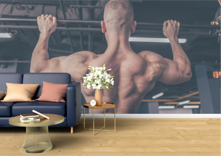Fitness - Tapet Premium Canvas - Fitness 15