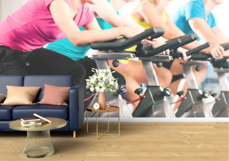 Fitness - Tapet Premium Canvas - Fitness 19
