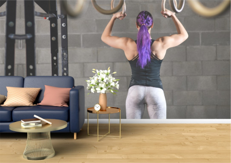 Fitness - Tapet Premium Canvas - Fitness 26