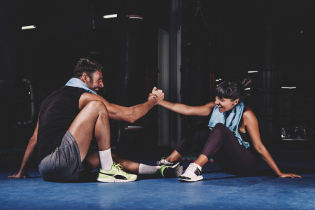 Tapet Premium Canvas - Fitness 29 [1]