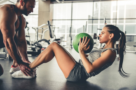 Tapet Premium Canvas - Fitness 3 [1]