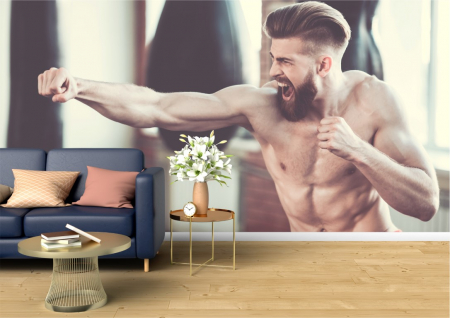 Fitness - Tapet Premium Canvas - Fitness 6