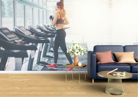 Fitness - Tapet Premium Canvas - Fitness017