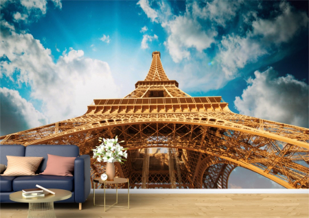Urbane - Tapet Premium Canvas - Gigantul Eiffel