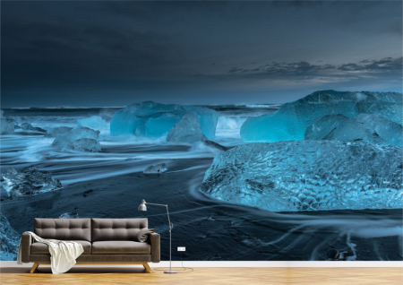 Peisaje - Tapet Premium Canvas - Iceberg 2