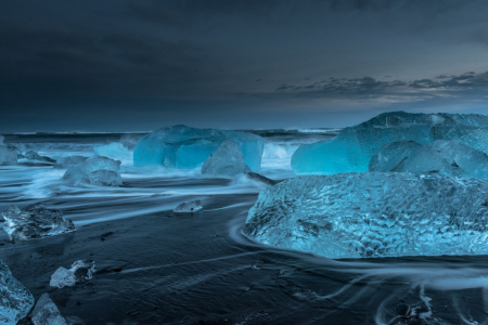 Tapet Premium Canvas - Iceberg 2 [1]
