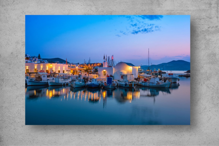 Tapet Premium Canvas - Insula Paros din Grecia [1]