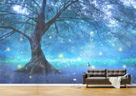 Produse - Tapet Premium Canvas - Padurea fermecata
