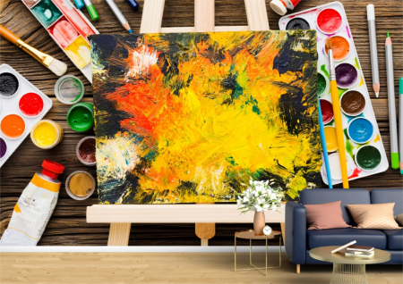 Abstract - Abstract 3D - Tapet Premium Canvas - Pictura colorata