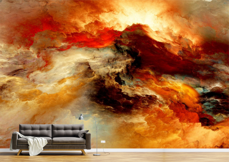 Abstract - Abstract 3D - Tapet Premium Canvas - Pictura multicolora abstracta