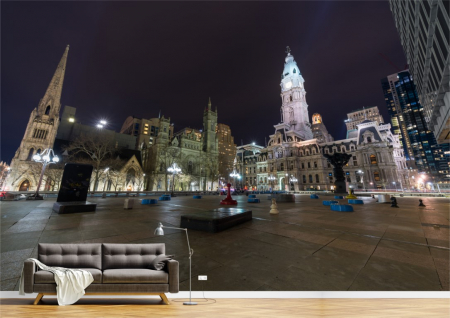Urbane - Tapet Premium Canvas - Primaria din Philadelphia