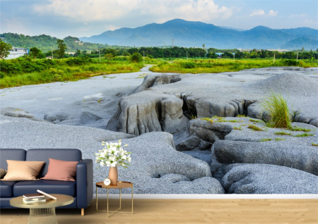 Peisaje - Tapet Premium Canvas - Printre stanci